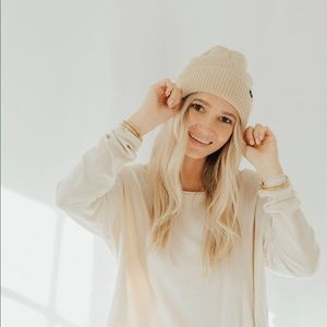 NWT Oatmeal Beanie